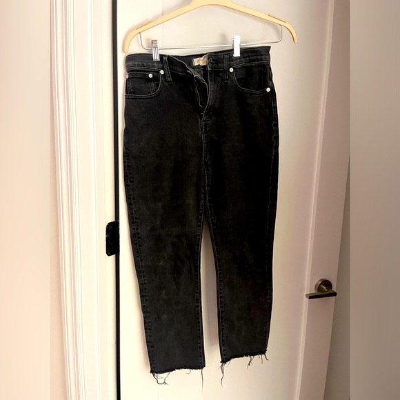 Madewell Jeans - The High-Rise Slim Crop Boyjean (Size 6) - Picture 1 of 1